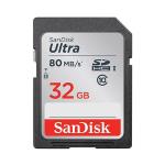 کارت حافظه سن دیسک Ultra SDHC USH-I Class 10 80MBs Memory Card 32GB